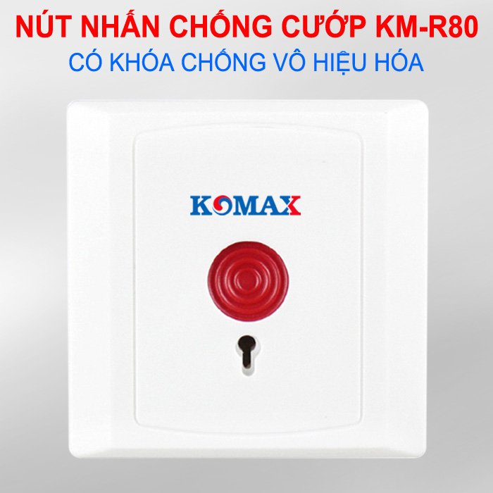 Nút nhấn khẩn có dây KM-R80